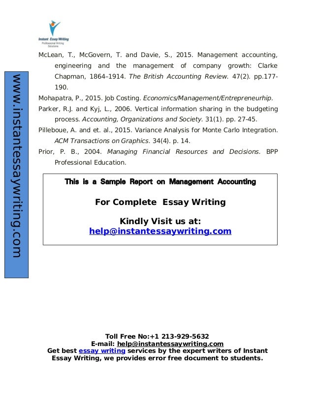 Accounting experts writers
