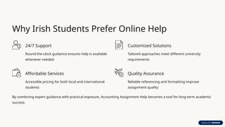 Irish Key Assignment How Accounting Assignment Help in Ireland Can Truly Elevate Grades | PPTX