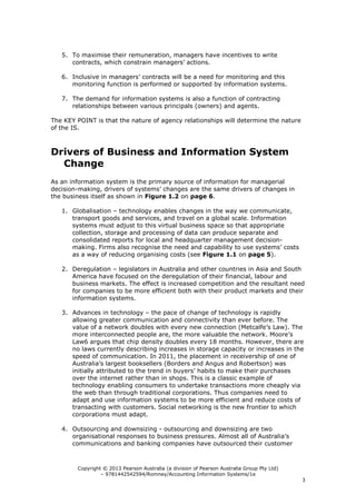 Accounting Information Systems Australasian 1st Edition Romney Soluti
