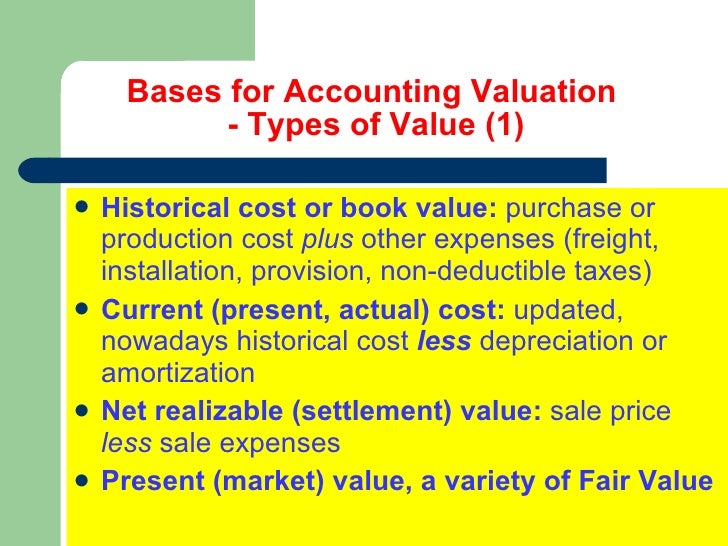 Accounting Valuation Uploaded Updated