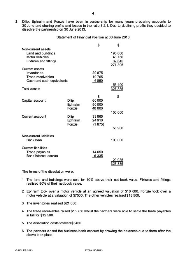 Accounting 9706 41 paper 4 problem solving (supplementary topics) oct…
