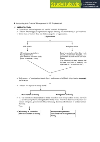 Accounting And Financial Management 1 Part I Financial Accounting | PDF
