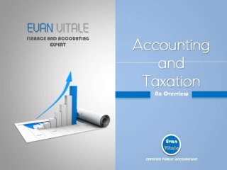 Accounting and taxation an overview