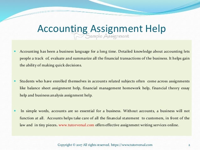 Writing an effective assignment ppt