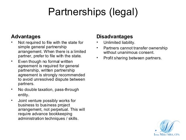 simple partnership agreement