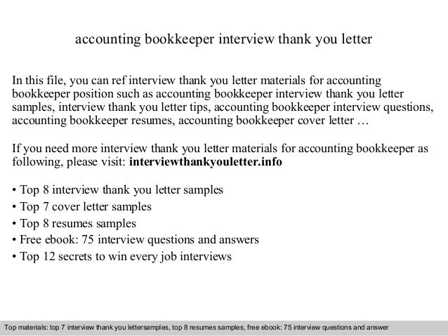 accounting bookkeeper bookkeeping cover letter