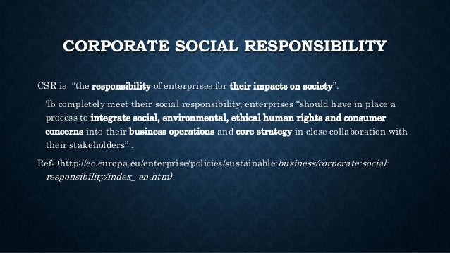 impact of corporate social responsibility csr on finances A growing emphasis on corporate social responsibility over the past decade, more companies have embraced csr and now disclose their activities to investors on an annual basis in 2011, for instance, 57 percent of fortune 500 companies issued corporate accountability reports, up from 20 percent the previous year. impact of corporate social responsibility csr on finances A growing emphasis on corporate social responsibility over the past decade, more companies have embraced csr and now disclose their activities to investors on an annual basis in 2011, for instance, 57 percent of fortune 500 companies issued corporate accountability reports, up from 20 percent the previous year.