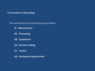 Financial Accounting chapter 1 | PPTX