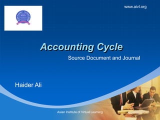 Accounting cycle (level 1)