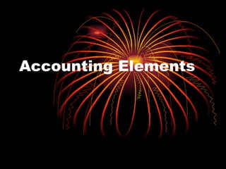 Accounting Elements 