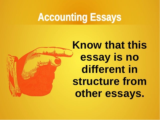 Accounting essay