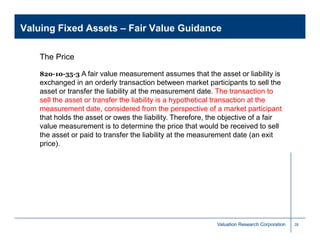 Transfer Fair Value Model Example Accounting For Business Combinations Vrc | PDF