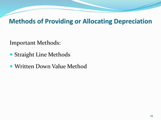 Accounting for depreciation 1 | PPTX