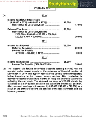 Classification Questions Income Accounting For Income Taxes ASSIGNMENT CLASSIFICATION TABLE (BY TOPIC ...