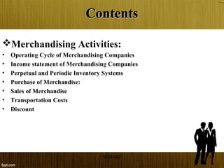 Merchandise Expense Accounting for merchandise | PPT