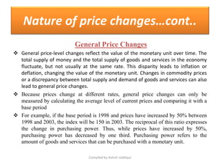 Accounting for price level changes | PPTX