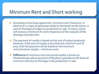 Accounting for royalties | PPTX