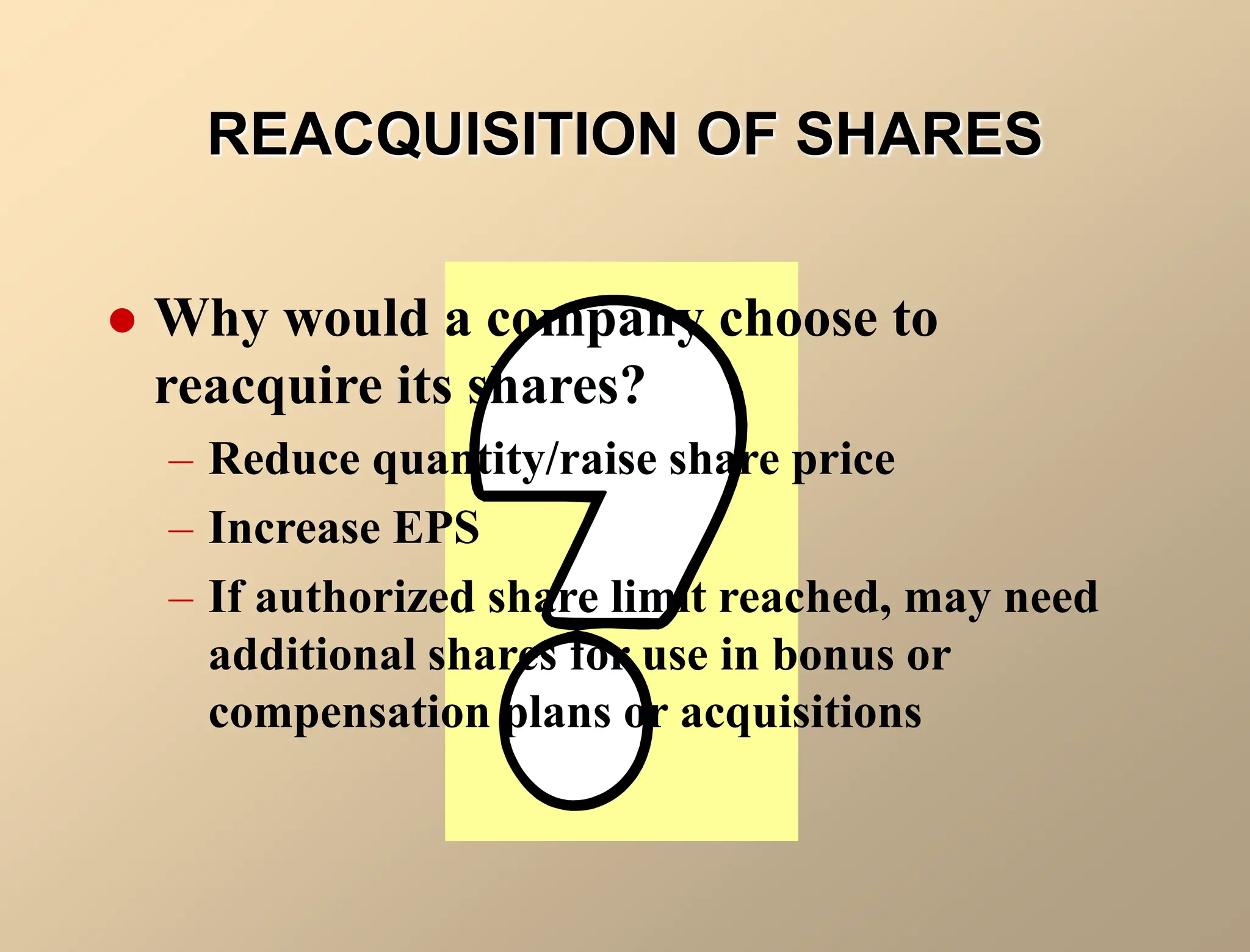 ACCOUNTING FOR SHAREHOLDERS EQUITY ..ppt