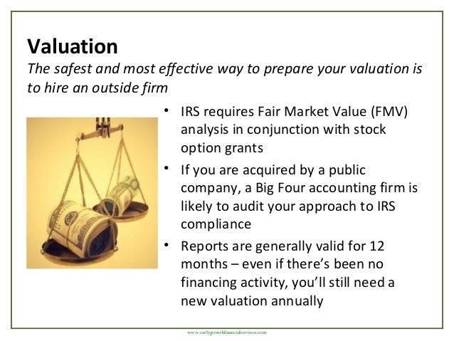 Stock options granted below fair market value