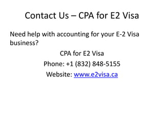 accounting for your E-2 Visa business.pdf