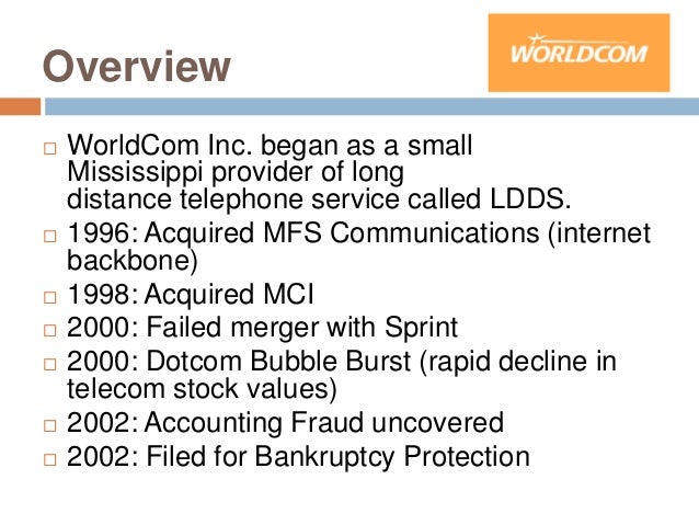 what is worldcom scandal