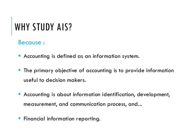 Research proposal on accounting information system