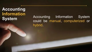 accounting information system PPT presentation | PDF