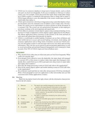 Accounting Information Systems 13Th Chapter 1 | PDF