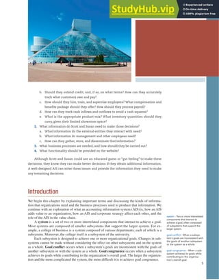 Accounting Information Systems 13Th Chapter 1 | PDF