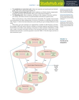 Accounting Information Systems 13Th Chapter 1 | PDF