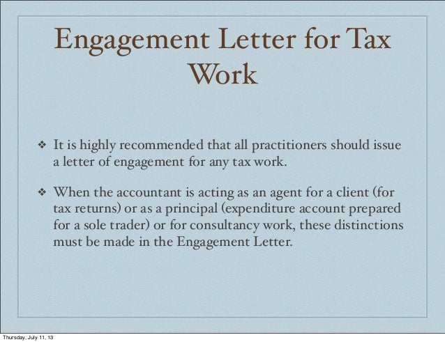 Accounting in Jamaica- Engagement Letters Accounting in Jamaica- Engagement Letters