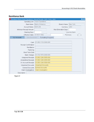 Oracle Receivables R12 | PDF
