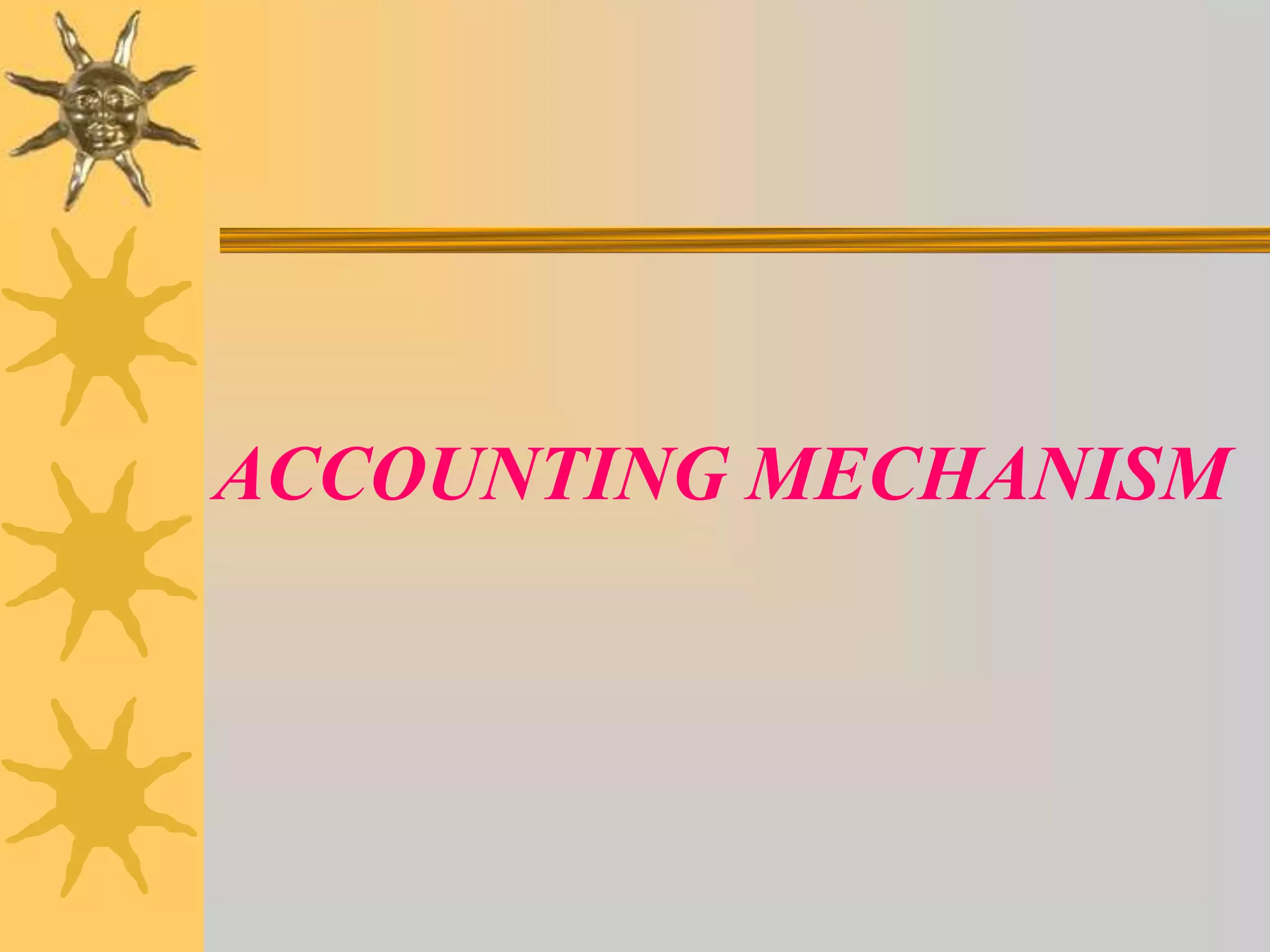 Accountingmechanism 091228082628-phpapp02 | PPTX