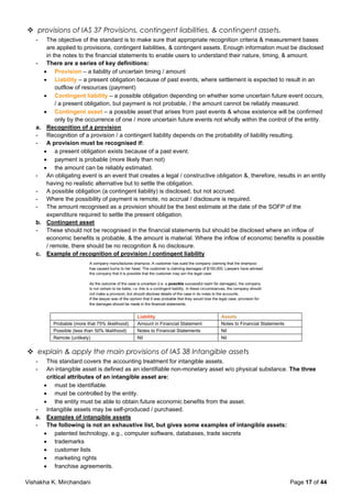 accounting 9706 short notes pdf cambridge | PDF