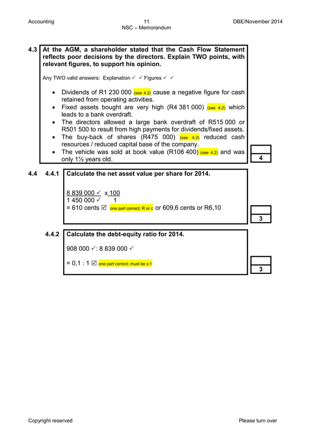 SEPTEMBER 2014 ACCOUNTING MEMORANDUM GRADE 12 TERM 3 visual data 3