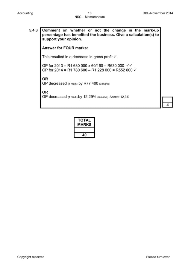 SEPTEMBER 2014 ACCOUNTING MEMORANDUM GRADE 12 TERM 3 visual data 8
