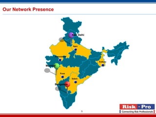 Our Network Presence




                                   New Delhi



                                    Agra




                       Ahmedabad

                                               Kolkata

                Mumbai

                           Pune

                                   Salem

                       Bangalore




                                           5
 