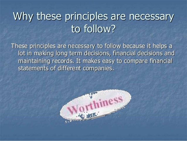 generally accepted accounting principles gaap are generally accepted accounting principles gaap are