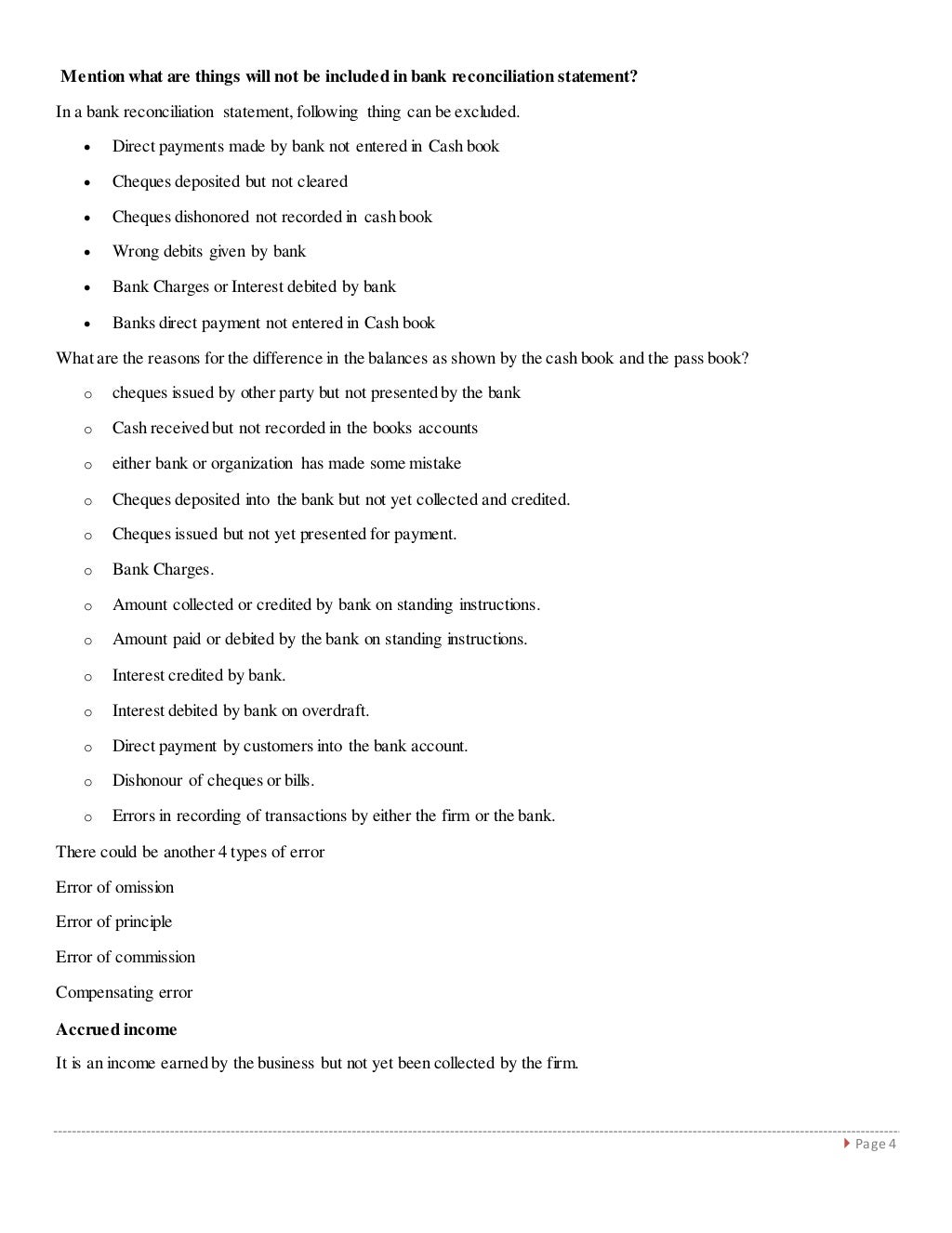 Accounting questions