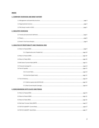 Accounting report tod's | PDF
