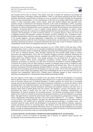 Accounting research | PDF