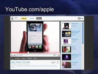 YouTube.com/apple
 