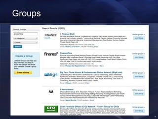 Groups




         16
 