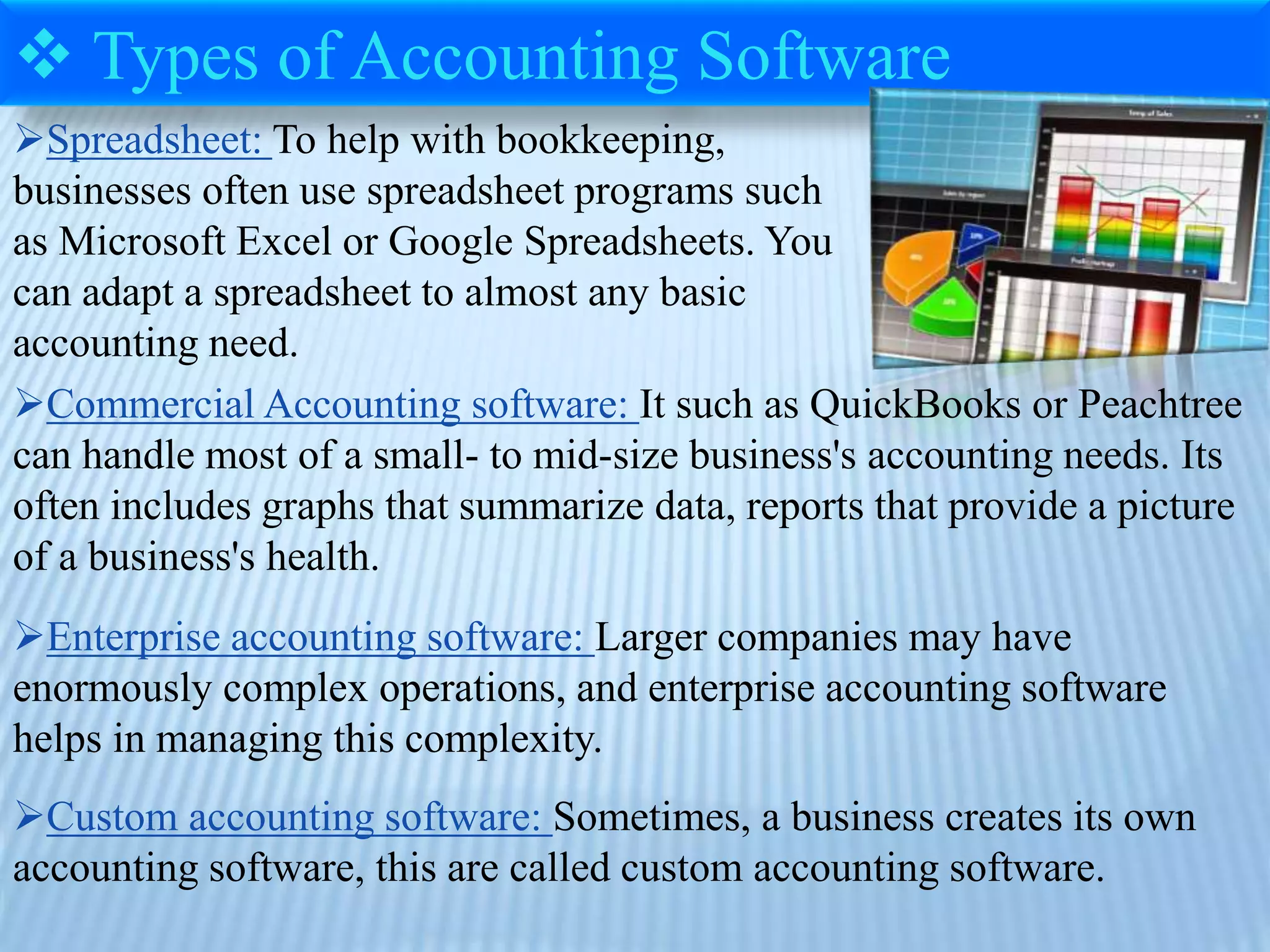Accounting software | PPTX
