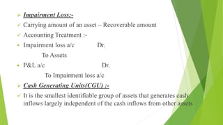 Accounting standard 6 & 28 | PPTX