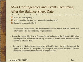Accounting Standards 1 15 | PPT