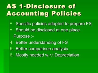 Accounting standards ppt | PPT