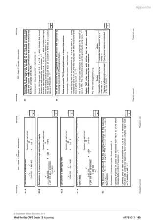 © Department of Basic Education 2014
Mind the Gap CAPS Grade 12 Accounting appendix 165
Appendix
 