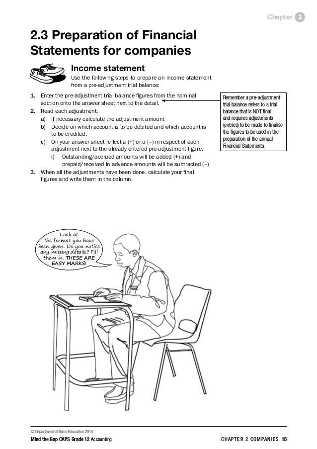 Accounting study guide grade 12