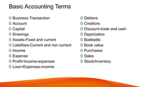 Accounting Vs Accountancy good notes for exams | PPTX